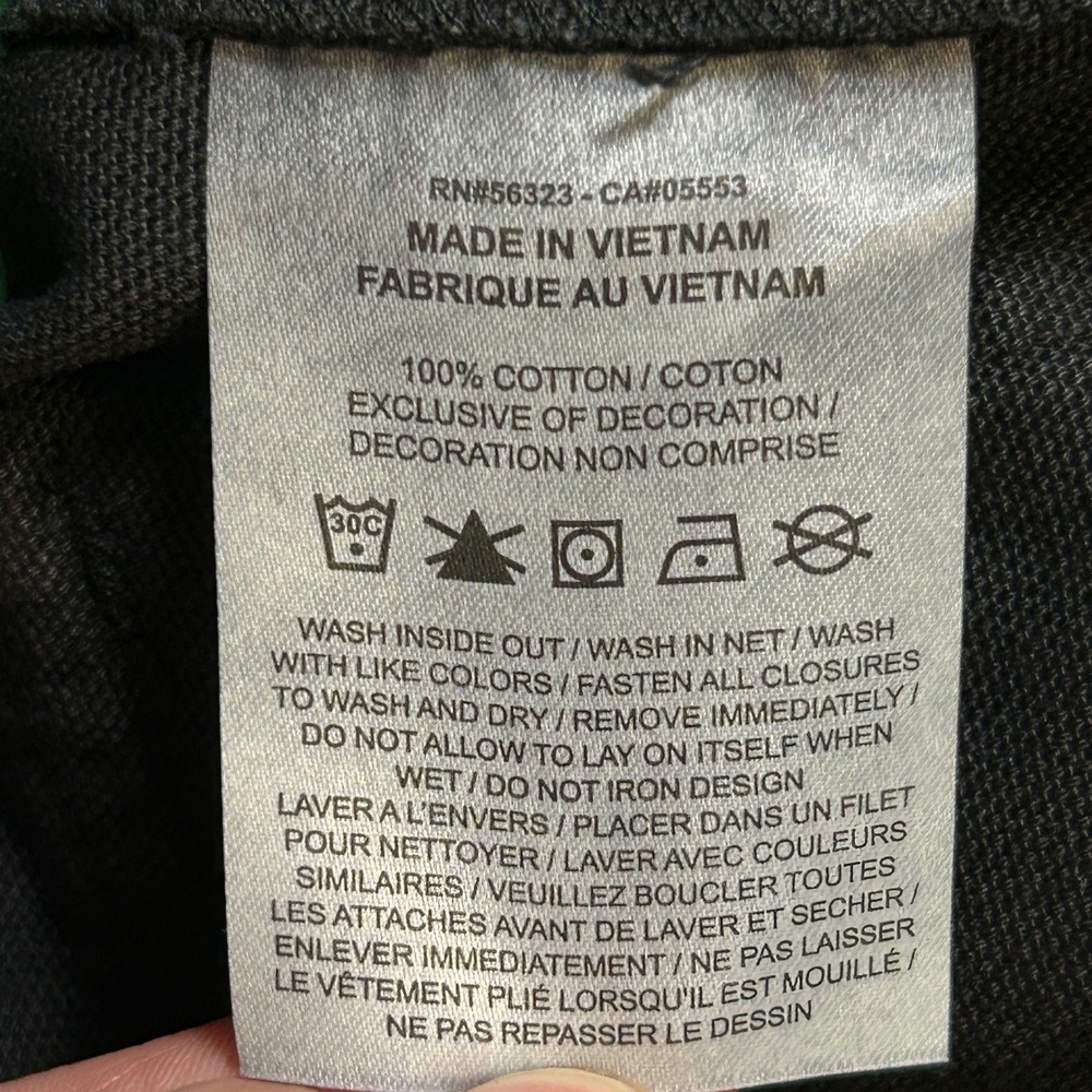 Jordan Essentials Chicago Men's Medium Washed Cargo Pants Black - Picture 12 of 14